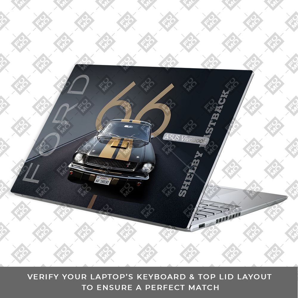 Shelby Mustang GT350H Asus Vivobook 16X M1603QA Laptop Skin