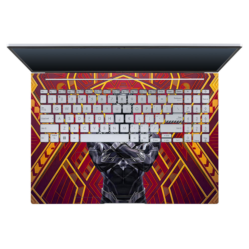 Wakanda Royal Power Asus Vivobook 16X M1603QA 3D Laptop Skin