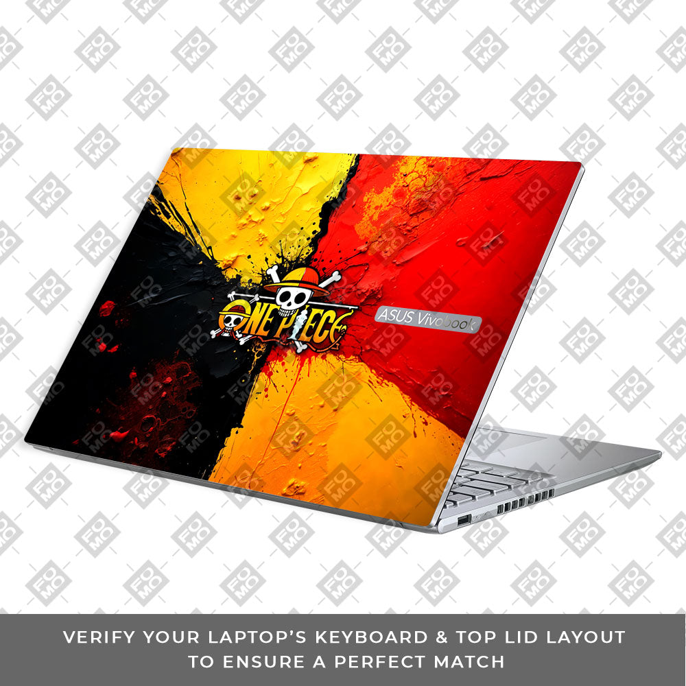 One Piece Paint Splash Asus Vivobook 16X M1603QA Laptop Skin