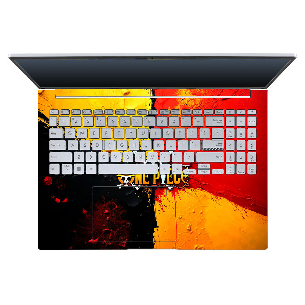 Anime Paint Splash Asus Vivobook 16X M1603QA Laptop Skin