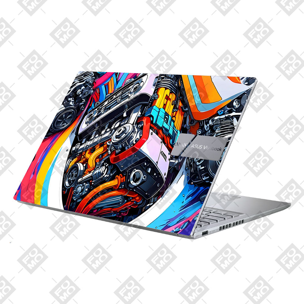 Power in Motion Asus Vivobook X1605ZA Laptop Skin