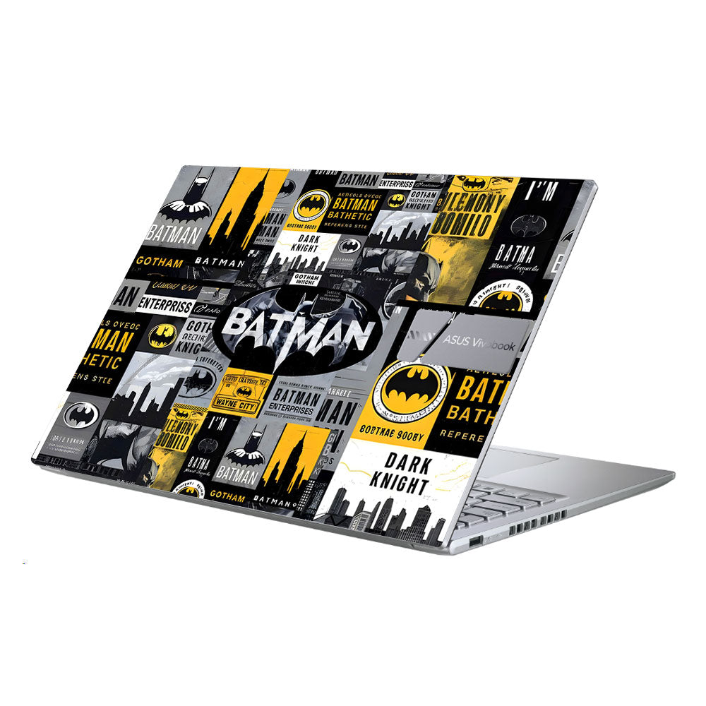 Batman Collage Asus Vivobook X1605ZA Laptop Skin