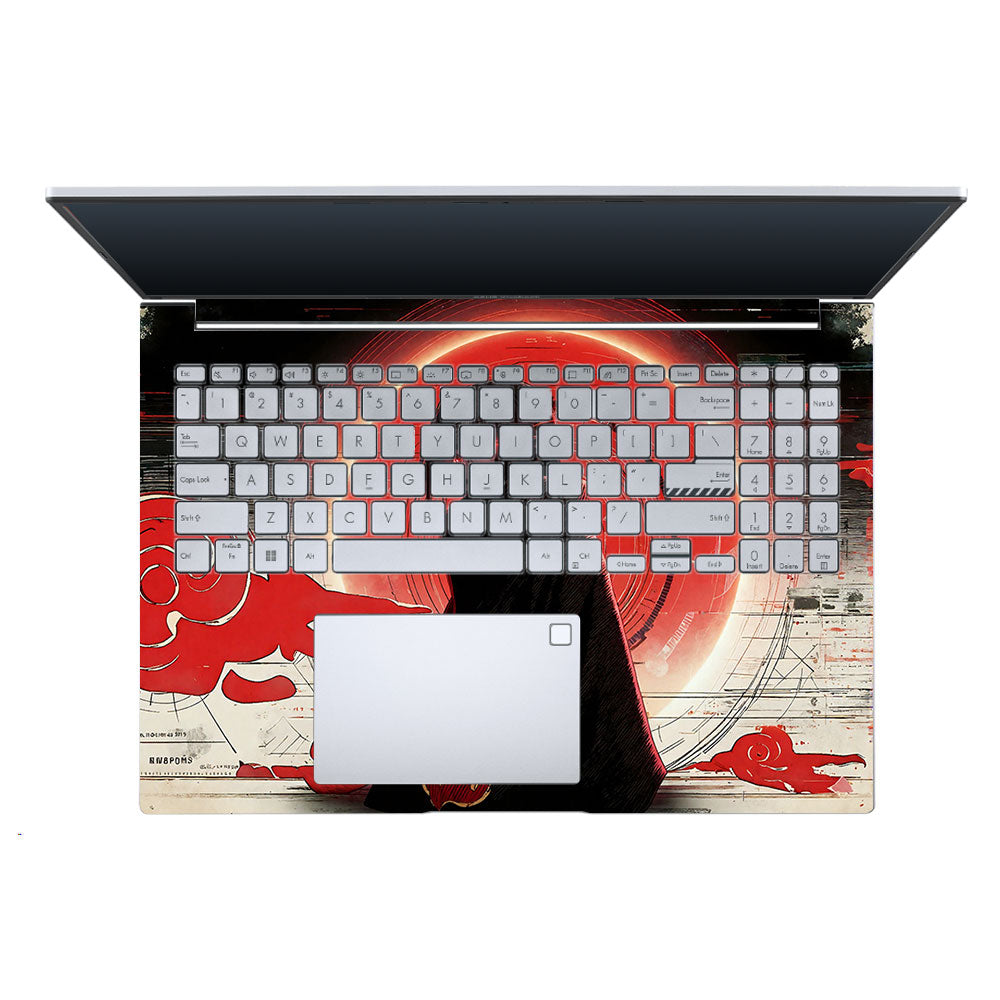 Itachi Uchiha Mark of the Akatsuki Asus Vivobook X1605ZA Laptop Skin