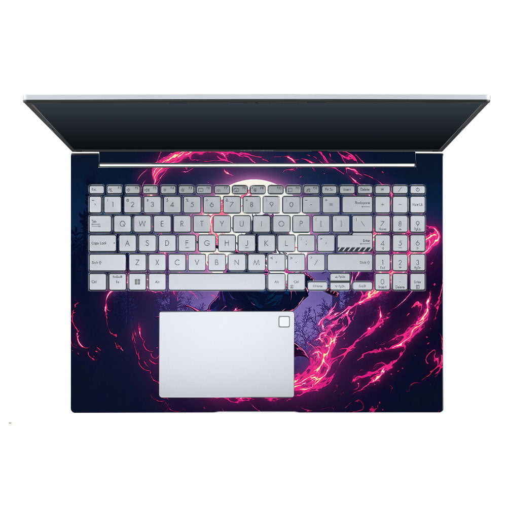 Tanjiro's Flame of Ember Asus Vivobook X1605ZA Laptop Skin
