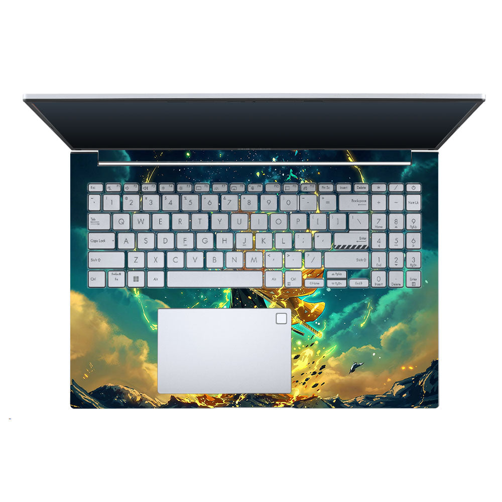 Zenitsu Thunder God Asus Vivobook X1605ZA Laptop Skin