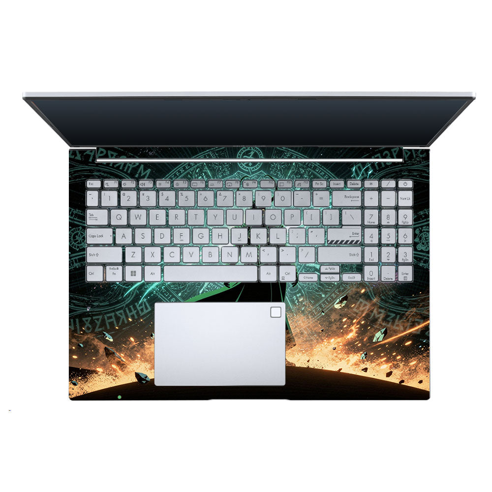 Loki God of Mischief Neon Asus Vivobook 16 X1605V Laptop Skin
