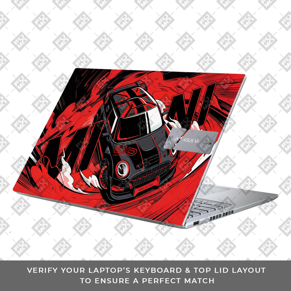 Mini Cooper Asus Vivobook X1605ZA Laptop Skin