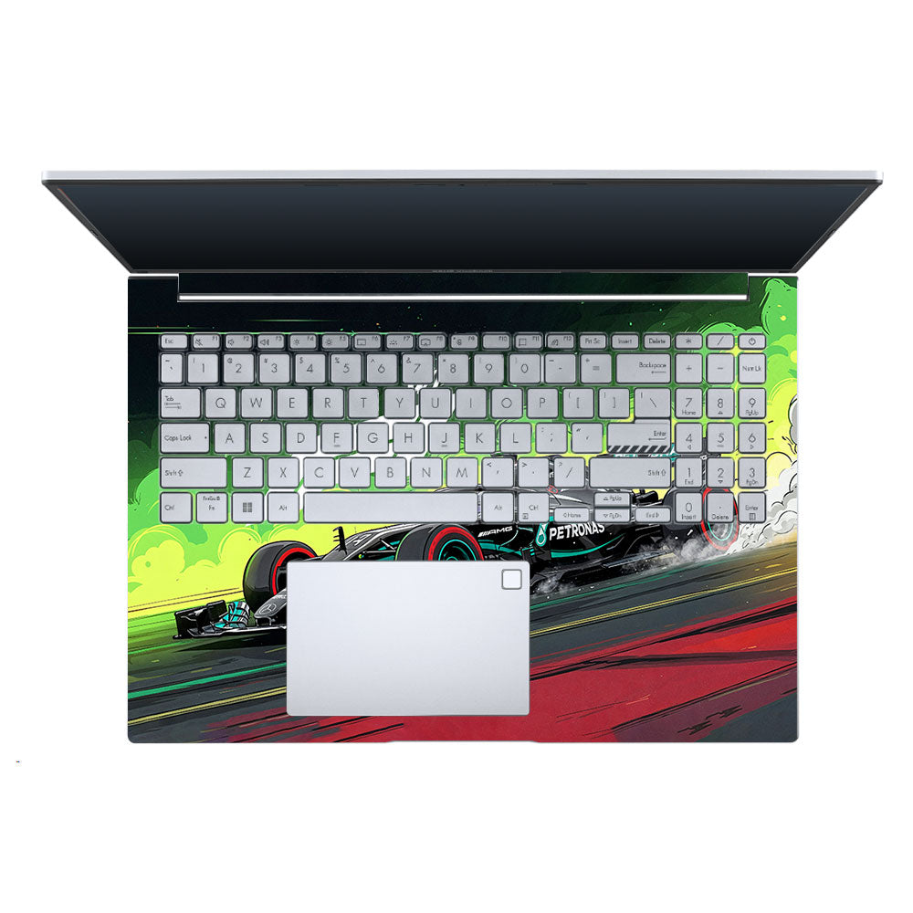 W15 F1 Red Bull x AMG Velocity Asus Vivobook X1605ZA 3D Laptop Skin