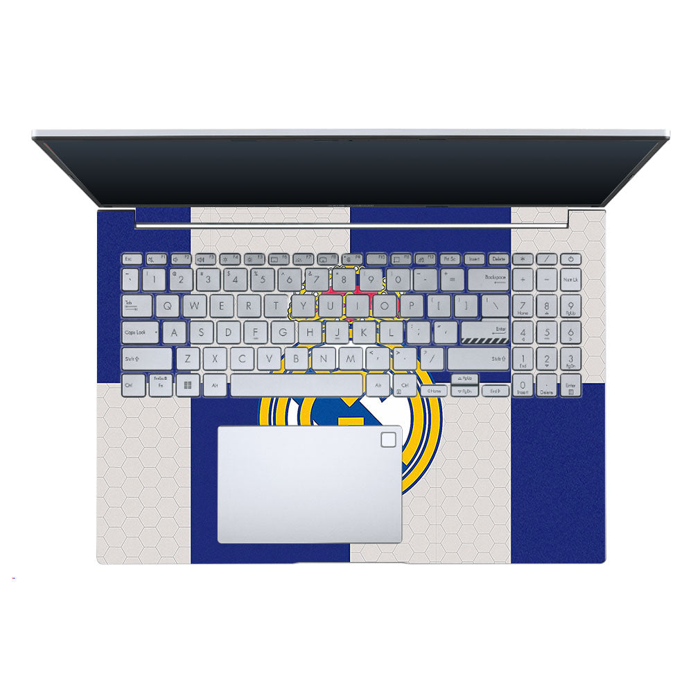 Royal Reign Real Madrid Glory Asus Vivobook X1605ZA Laptop Skin