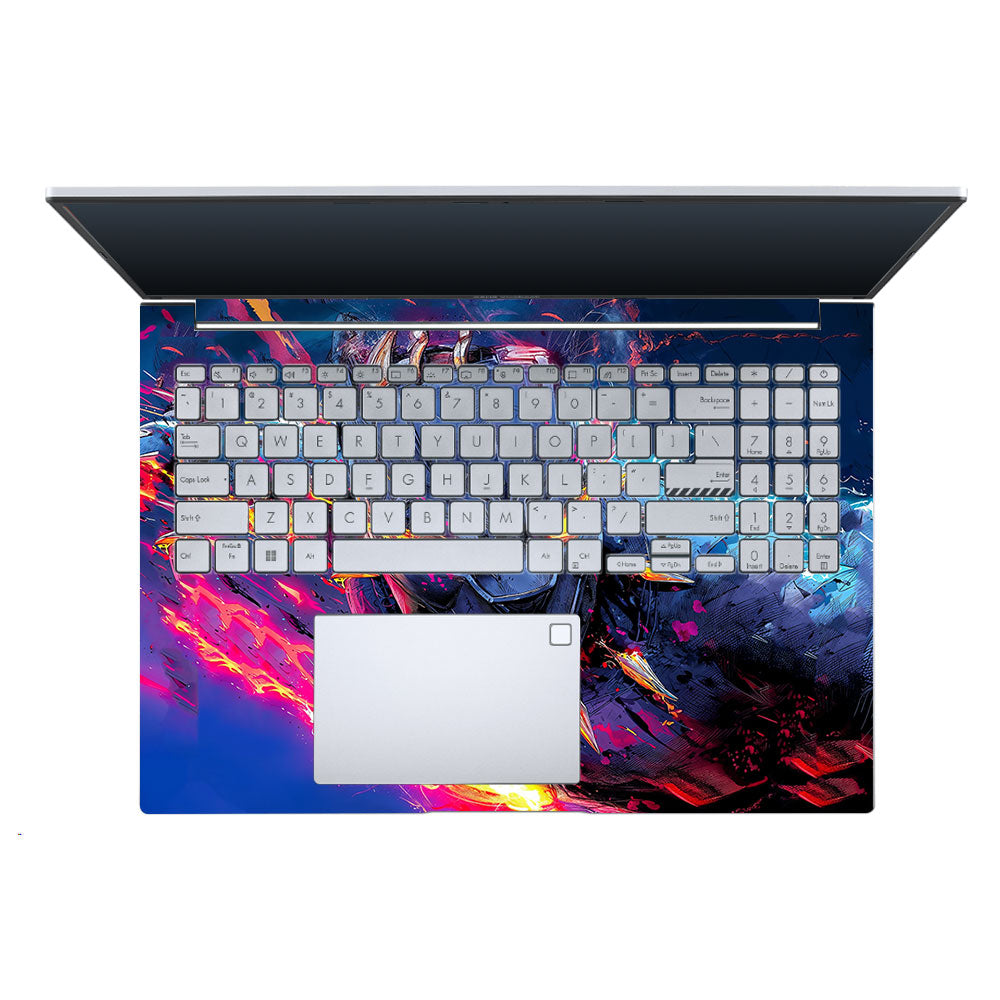 Vibranium Fury Wakandan Charge Asus Vivobook X1605ZA Laptop Skin
