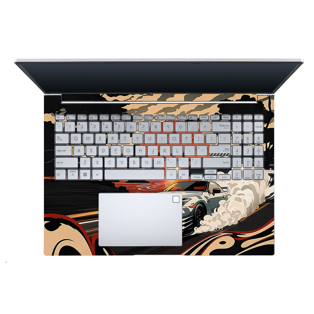 Samurai Rising Sun GTR Asus Vivobook X1605ZA Laptop Skin