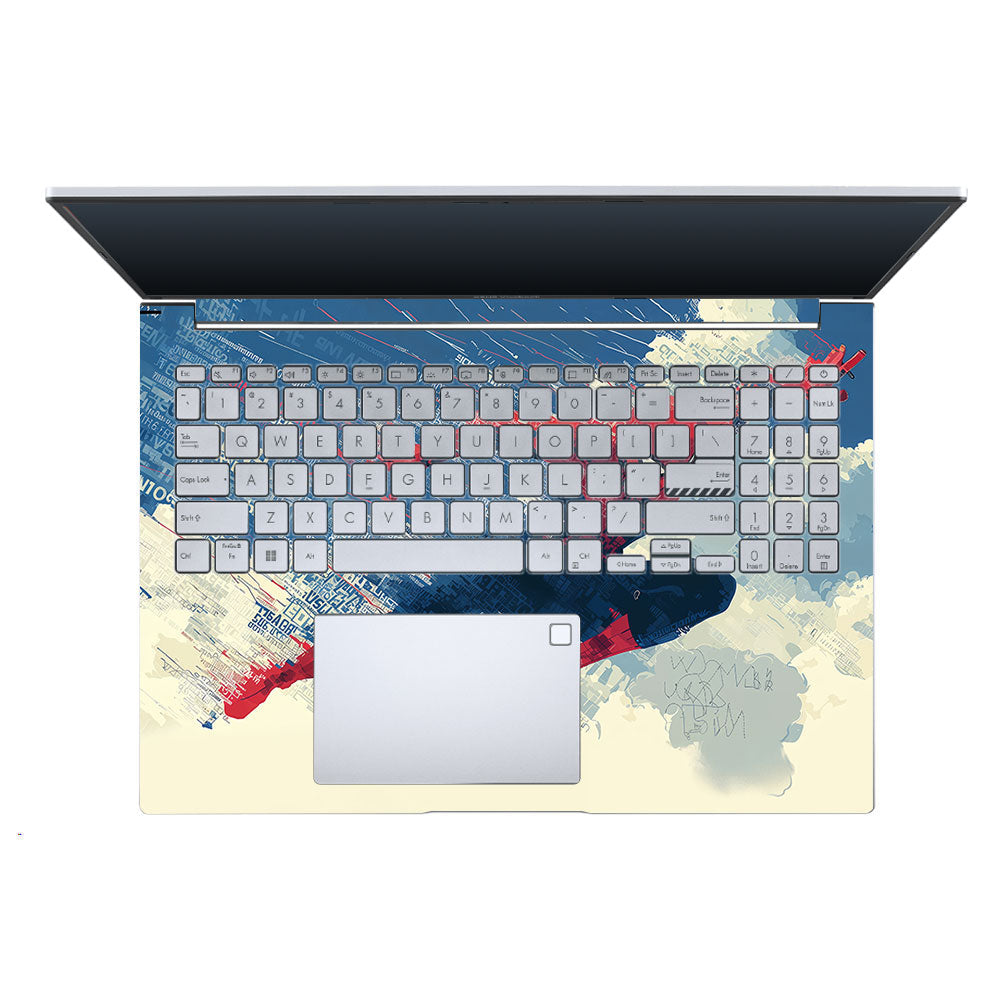 Spiderman Velocity Asus Vivobook 16 X1605V Laptop Skin
