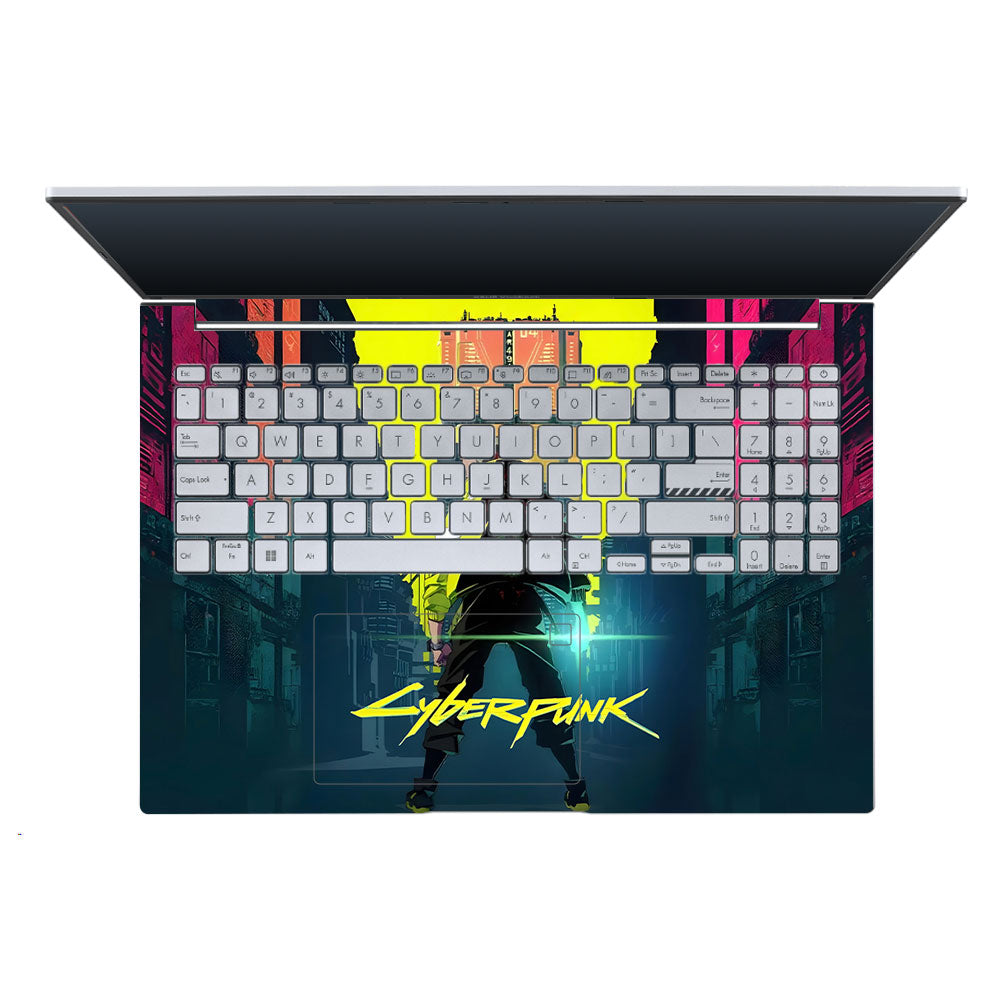 Cyberpunk Uprising Asus Vivobook X1605ZA Laptop Skin