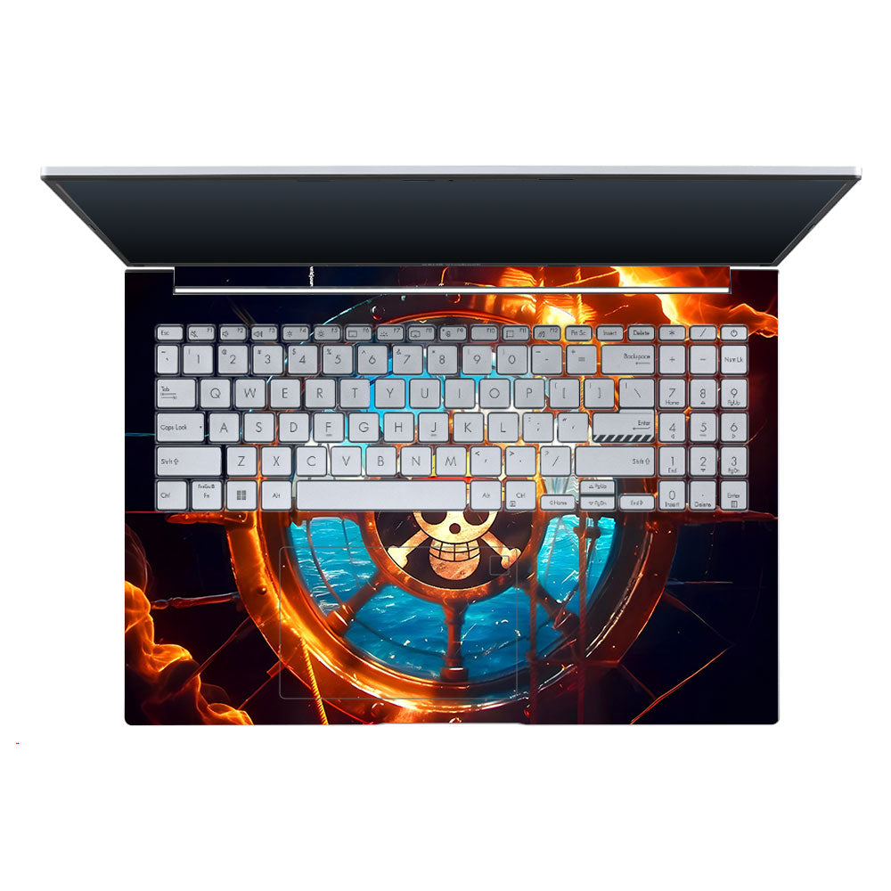 Straw Hat Pirates Emblem Asus Vivobook X1605ZA Laptop Skin