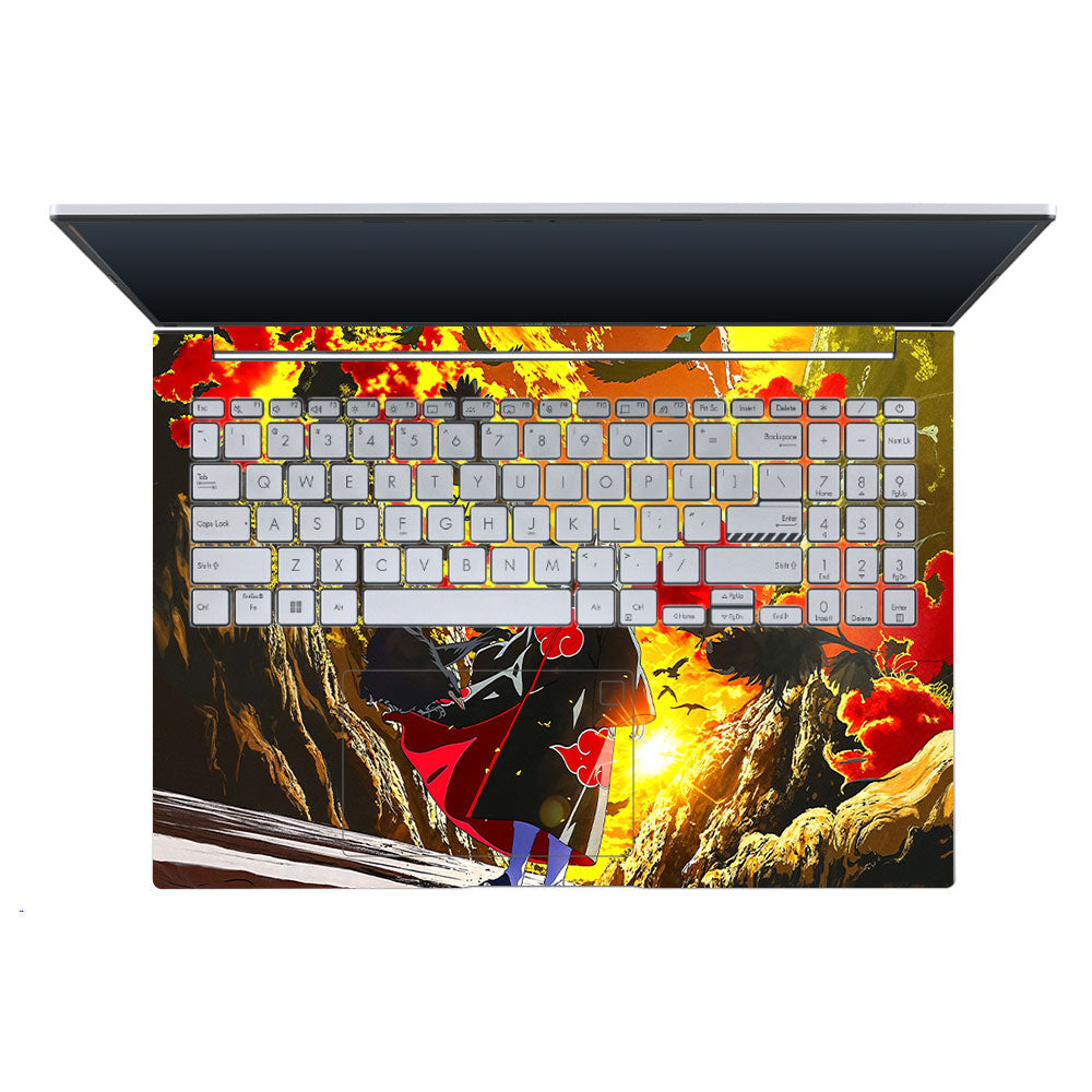 Itachi with Flock of Crows Asus Vivobook X1605ZA Laptop Skin