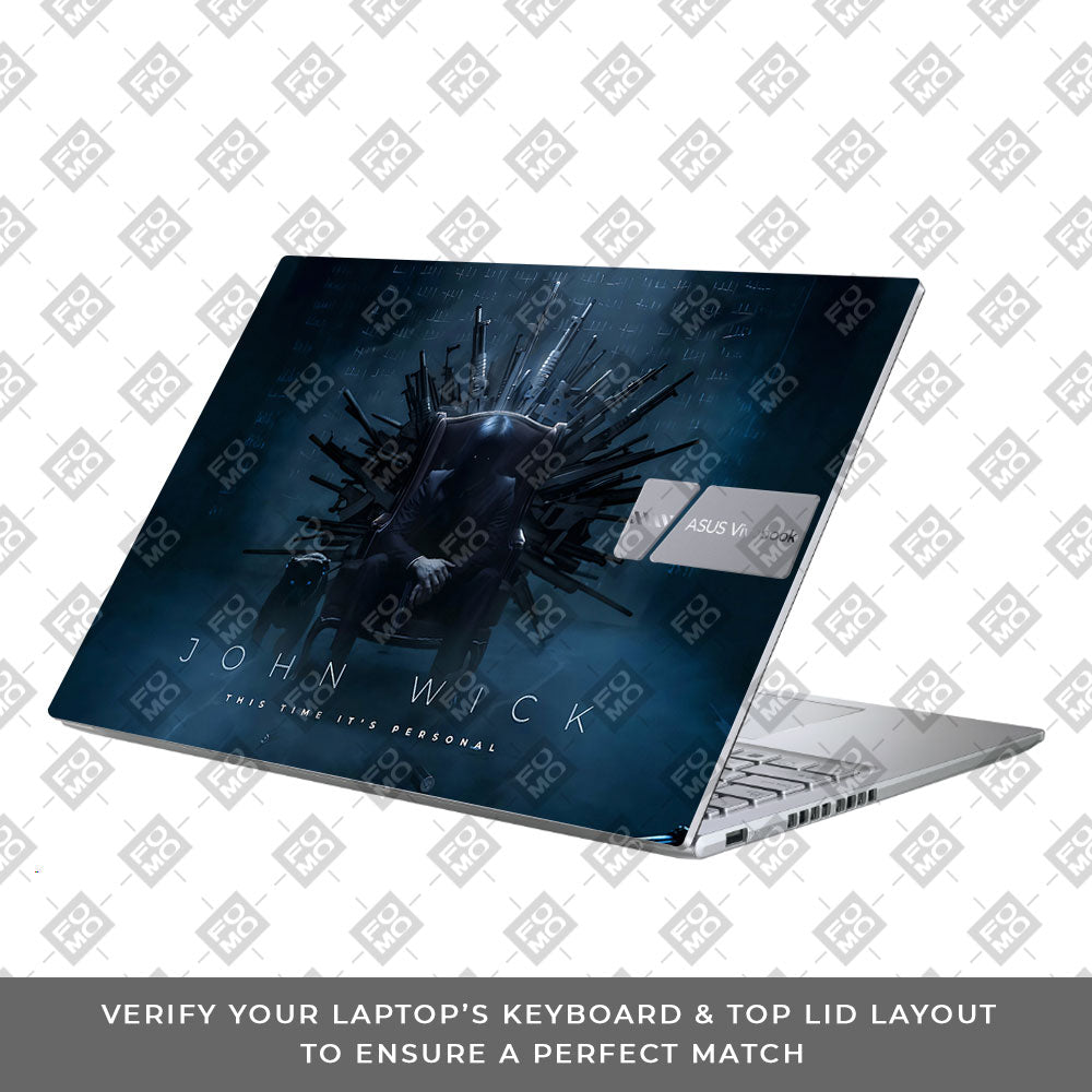 John Wick Assassin Asus Vivobook X1605ZA Laptop Skin