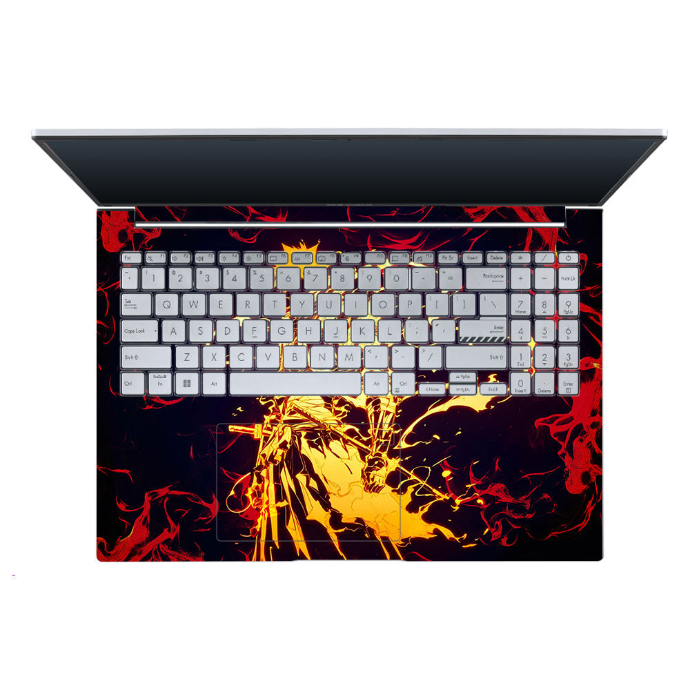 Bleach Ichigo Bankai Form Asus Vivobook X1605ZA Laptop Skin