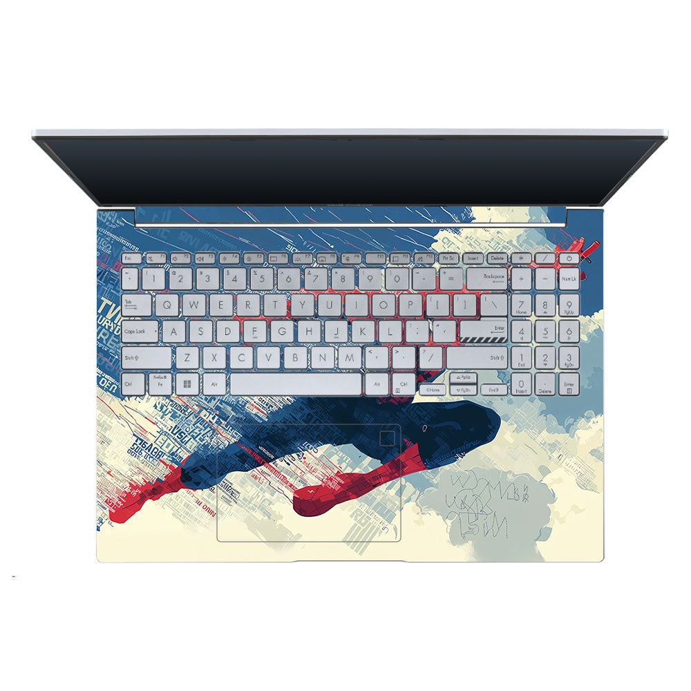Spiderman Velocity Asus Vivobook X1605ZA Laptop Skin