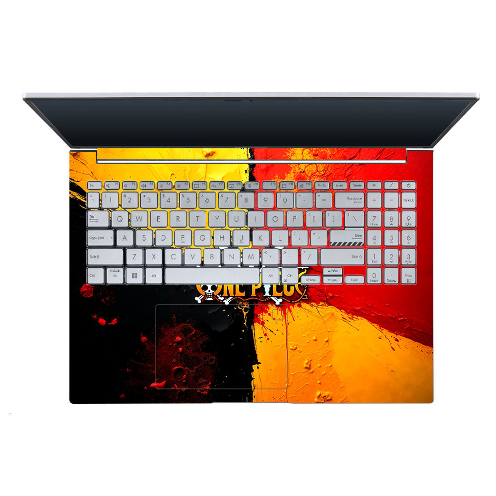 One Piece Paint Splash Asus Vivobook X1605ZA Laptop Skin