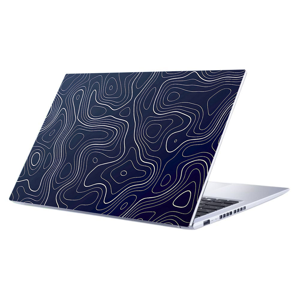 Fluid Lines Design Asus Vivobook 15 X1502ZA Laptop Skin