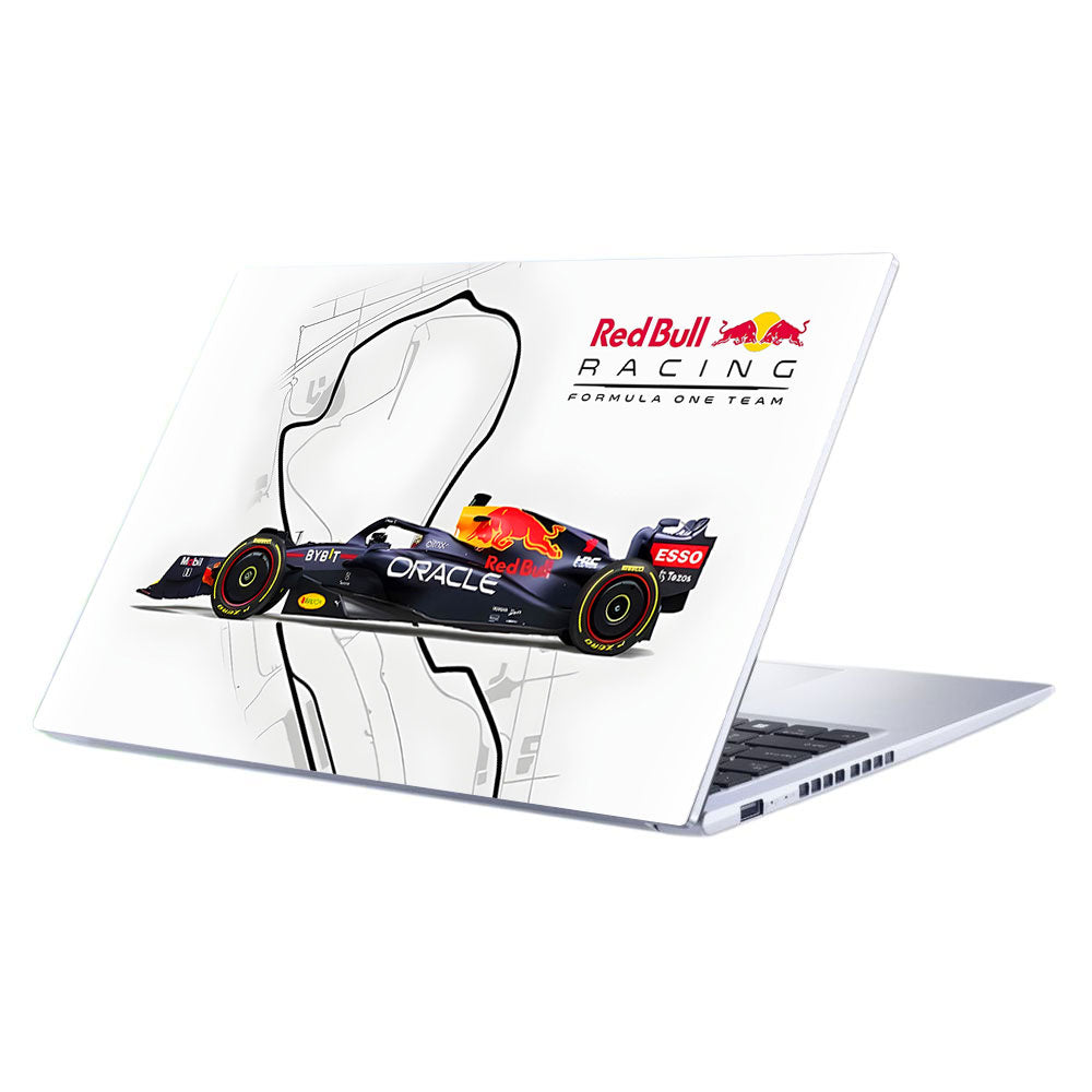 Red Bull Racing in Action Asus Vivobook 15 X1502ZA Laptop Skin