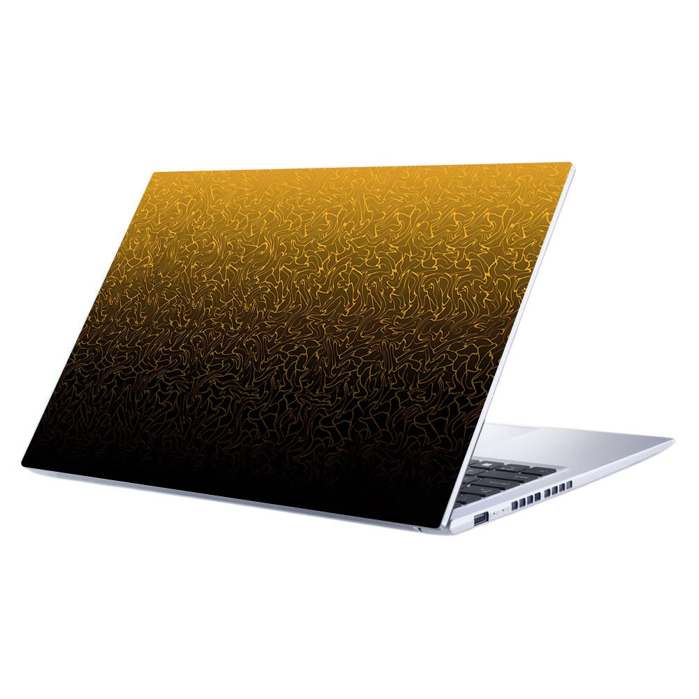Orange to Black Gradient Asus Vivobook 15 X1502ZA Laptop Skin