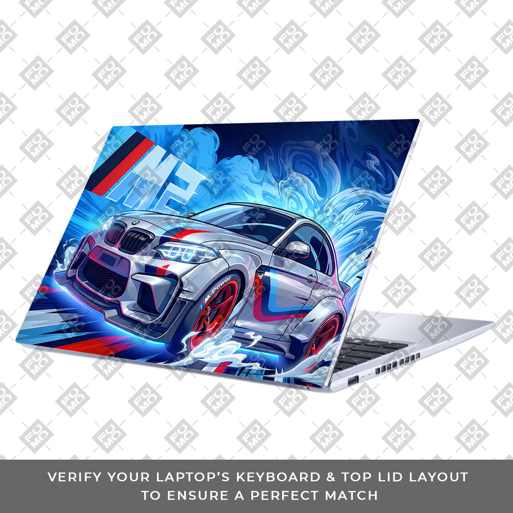 BMW M Performance Asus Vivobook 15 X1502ZA Laptop Skin