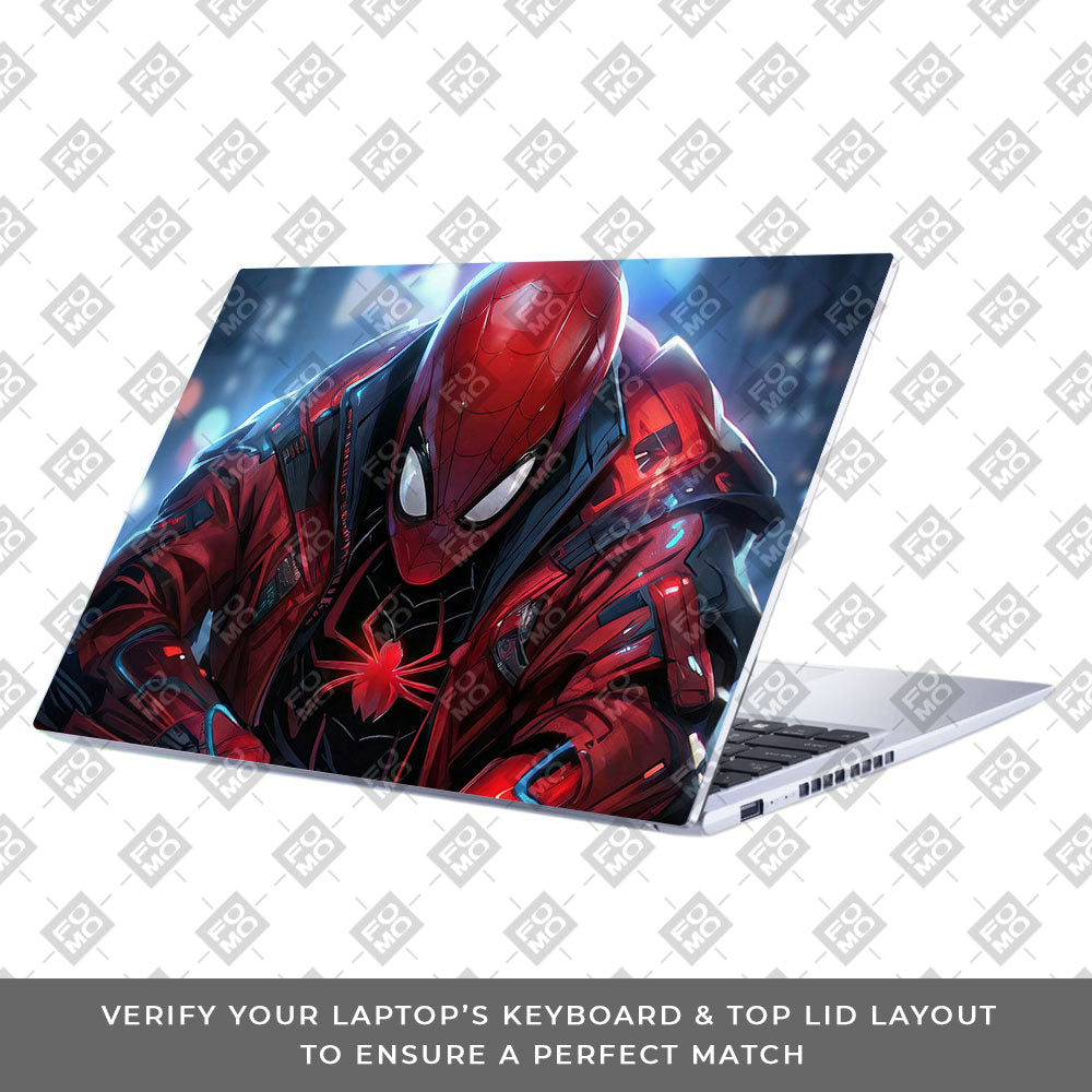 SpiderMan High Tech Hero Asus Vivobook 15 X1502ZA 3D Laptop Skin