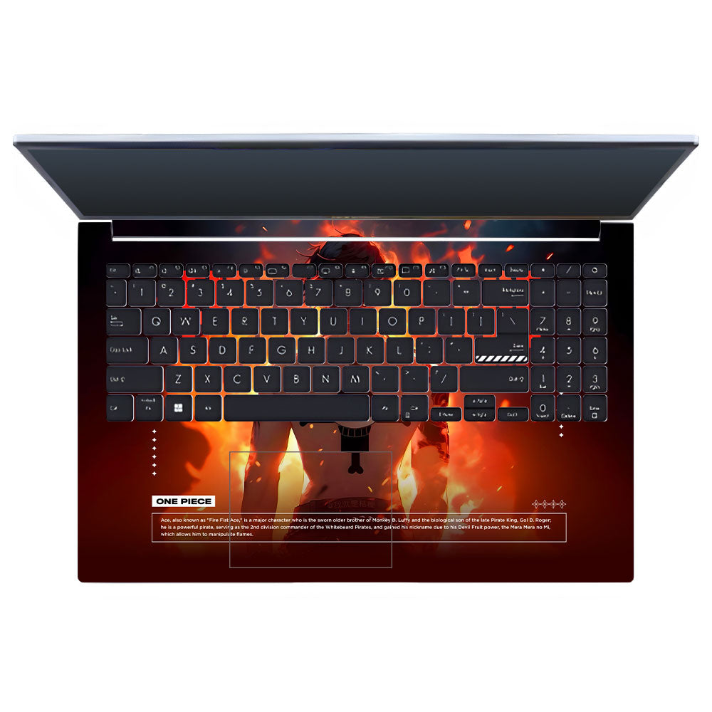 Fire Fist Ace Asus Vivobook 15 X1502ZA Laptop Skin