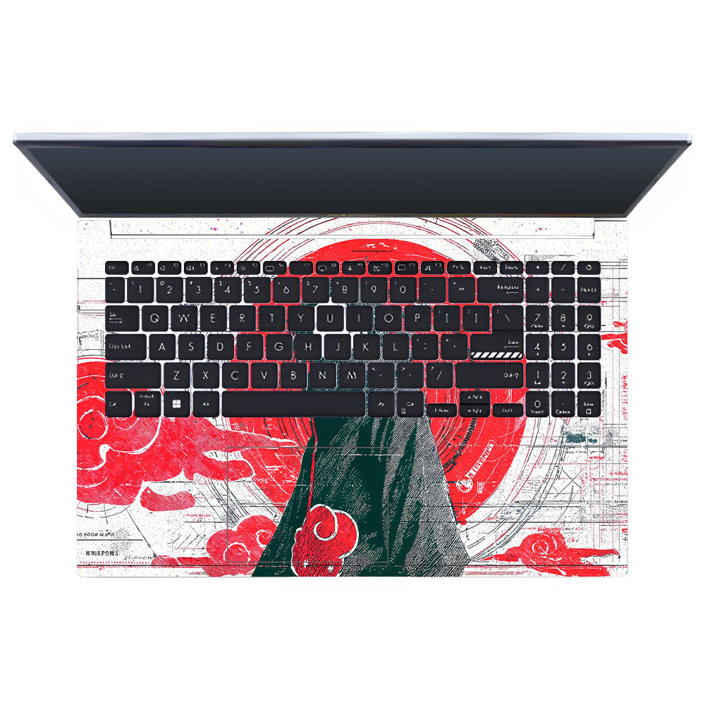 Itachi Uchiha Mark of the Akatsuki Asus Vivobook 15 X1502ZA Laptop Skin