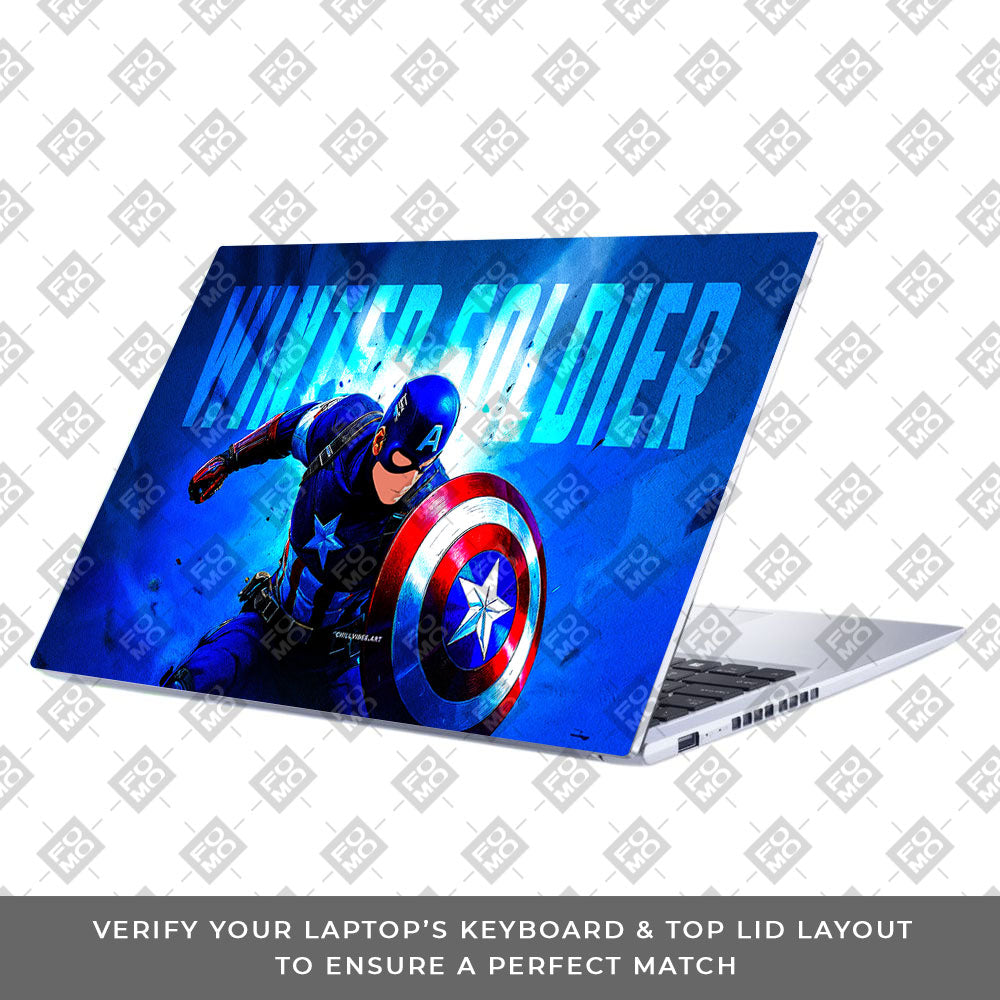 Shield of Justice Captain America Asus Vivobook 15 X1502ZA Laptop Skin