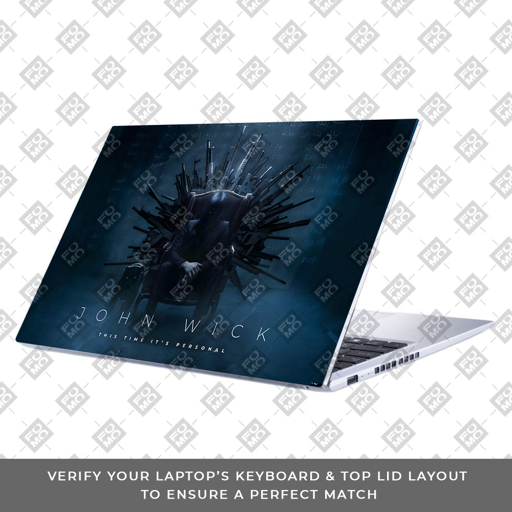 John Wick Assassin Asus Vivobook 15 X1502ZA Laptop Skin