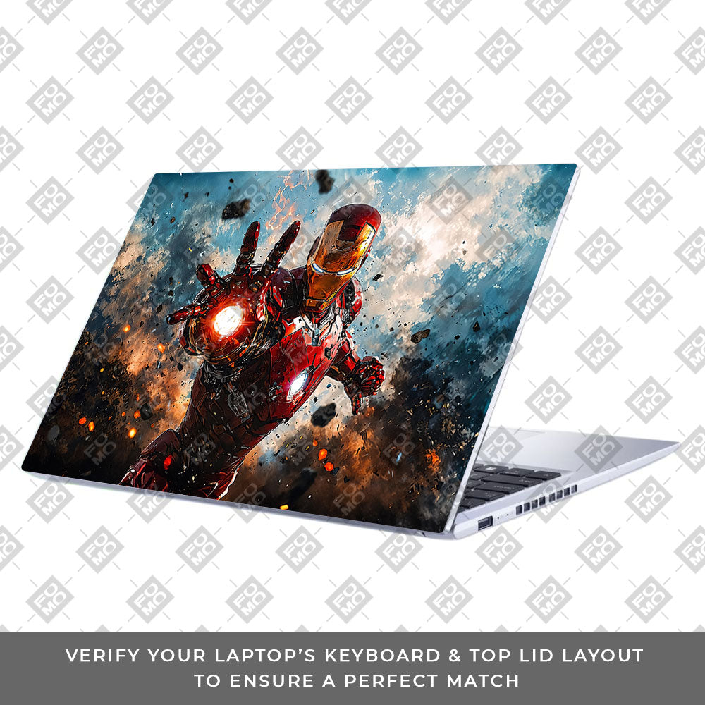 Iron Imapct The Arc Reactor Asus Vivobook 15 X1502ZA Laptop Skin
