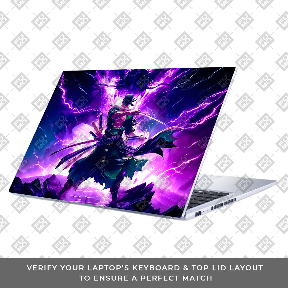 Roronoa Zoro Hell Mode Asus Vivobook 15 X1502ZA Laptop Skin