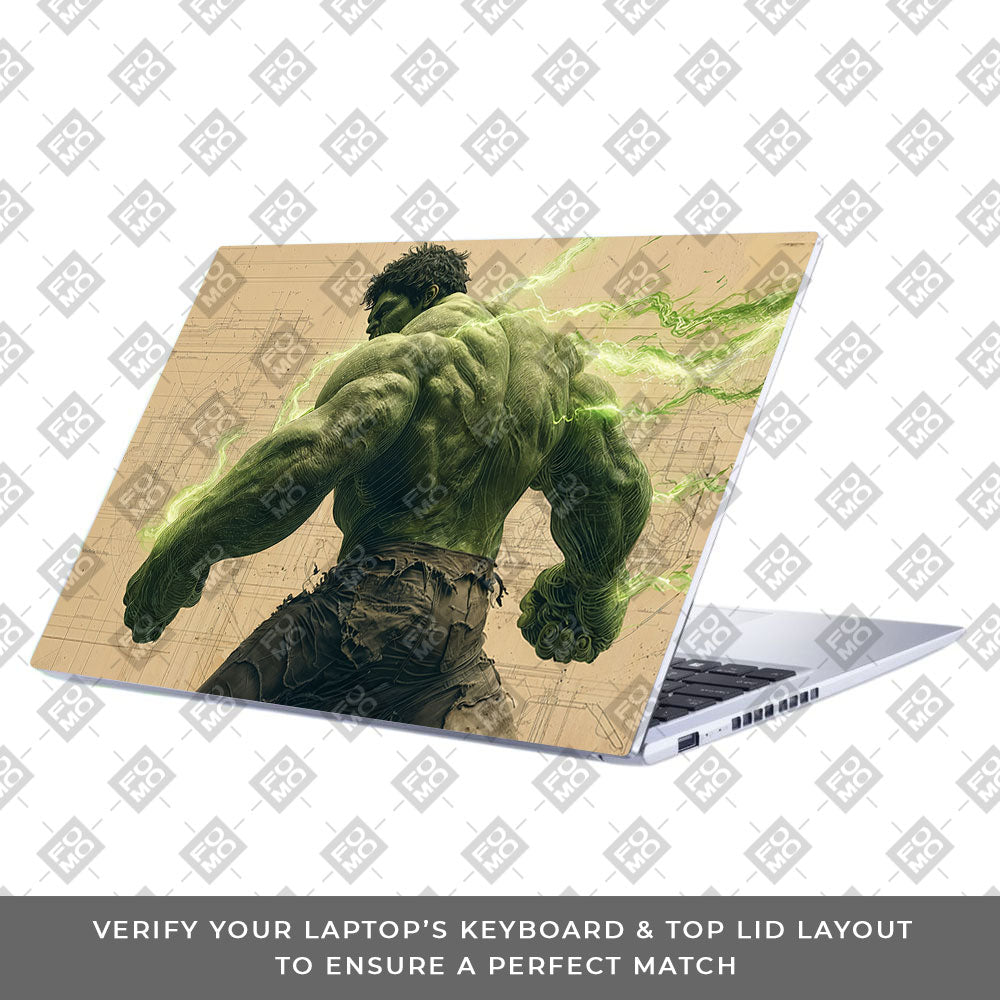 Hulk Unleashed Asus Vivobook 15 X1502ZA Laptop Skin
