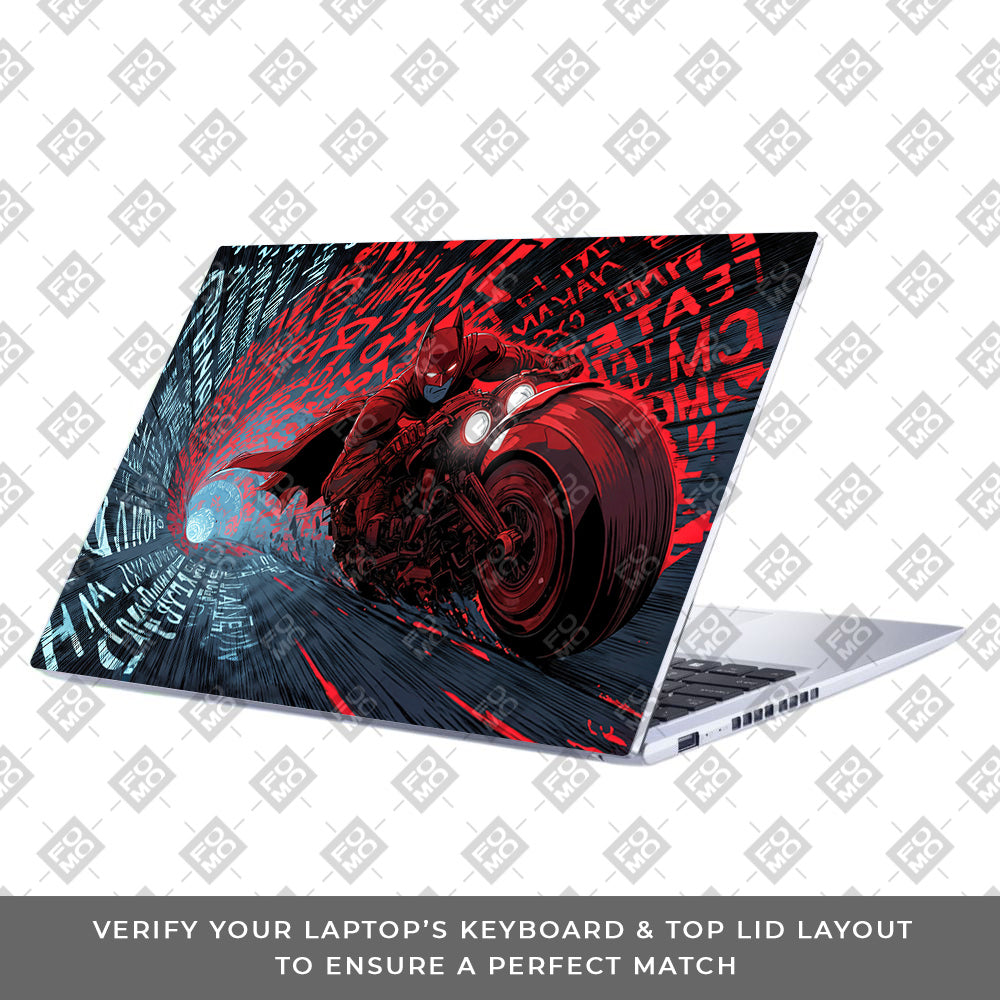 Dark Knight Overdrive Asus Vivobook 15 X1502ZA 3D Laptop Skin