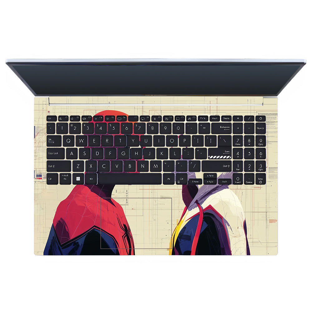 Spider Man X Spider Gwen Asus Vivobook 15 X1502ZA Laptop Skin