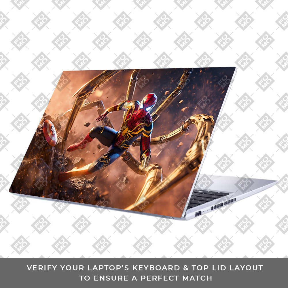 Spider Man Mech Arms Asus Vivobook 15 X1502ZA Laptop Skin