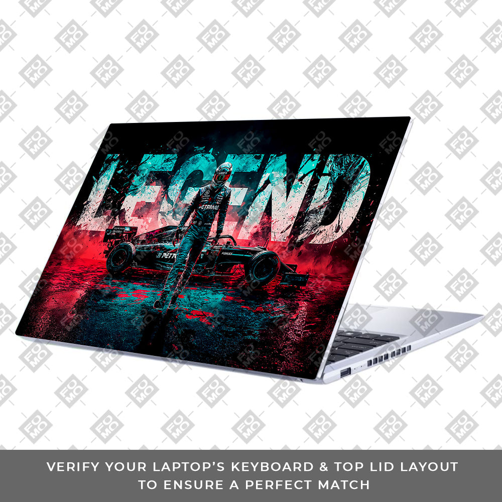 F1 Legend Racer Asus Vivobook 15 X1502ZA Laptop Skin