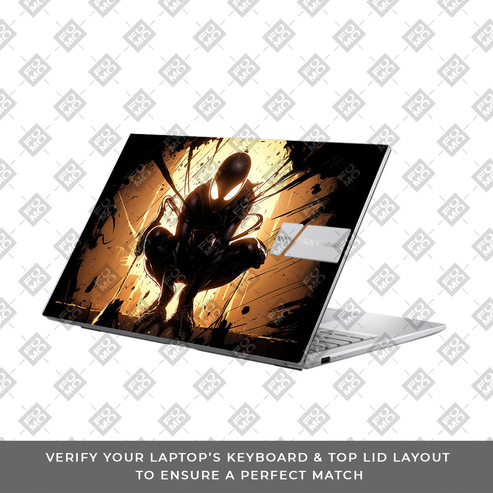 Shadow Spiderman Asus Vivobook 15 X1504ZA Laptop Skin