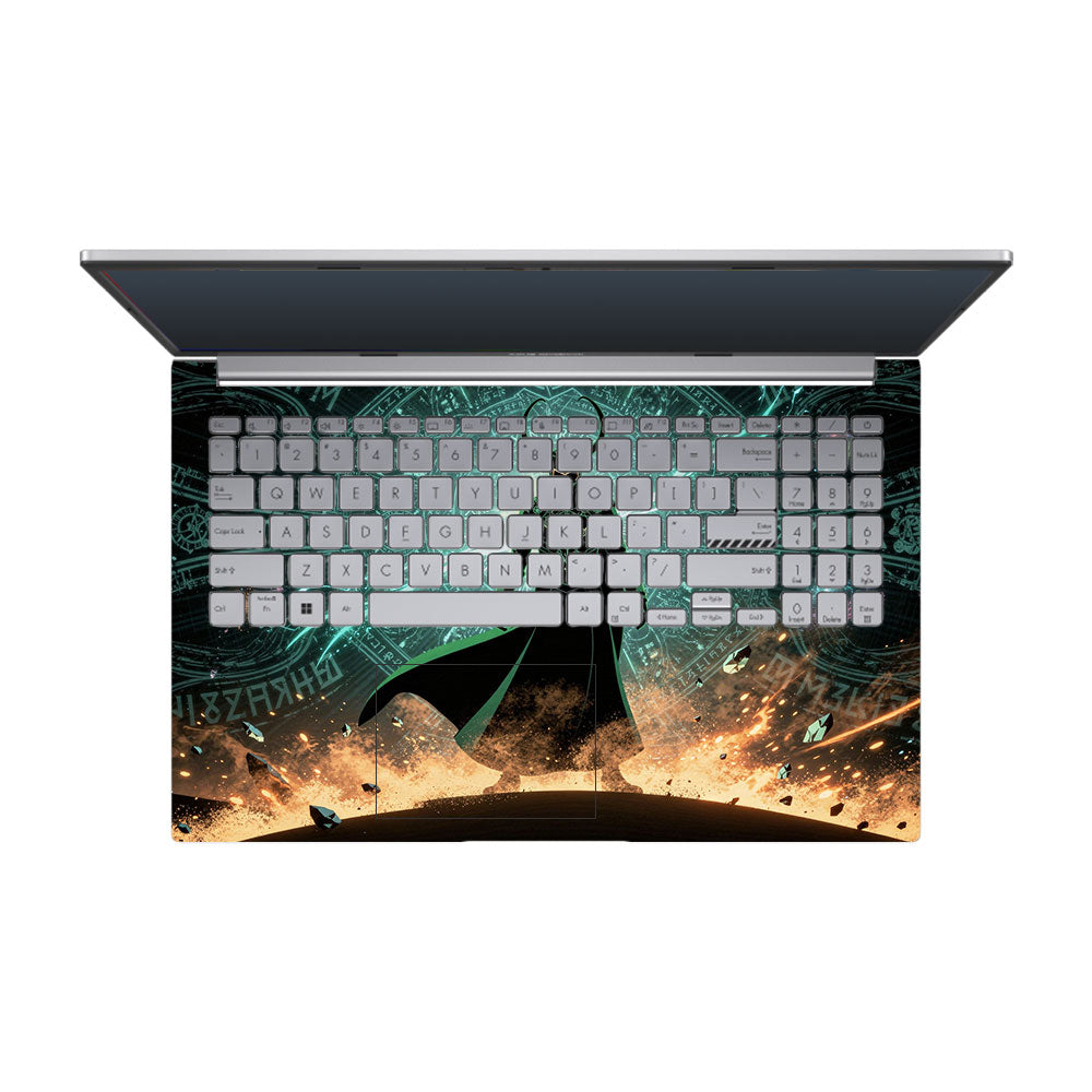 Loki God of Mischief Neon Asus Vivobook 15 X1504ZA Laptop Skin