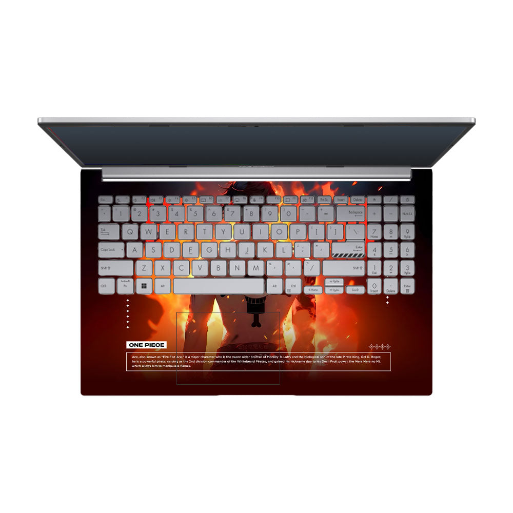 Fire Fist Ace Asus Vivobook 15 X1504ZA Laptop Skin