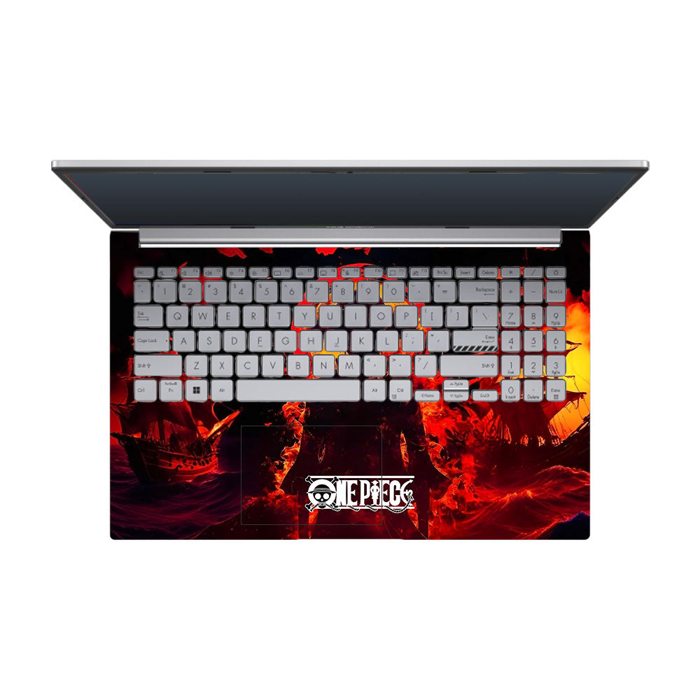 Luffy's Burning Tide Asus Vivobook 15 X1504ZA Laptop Skin