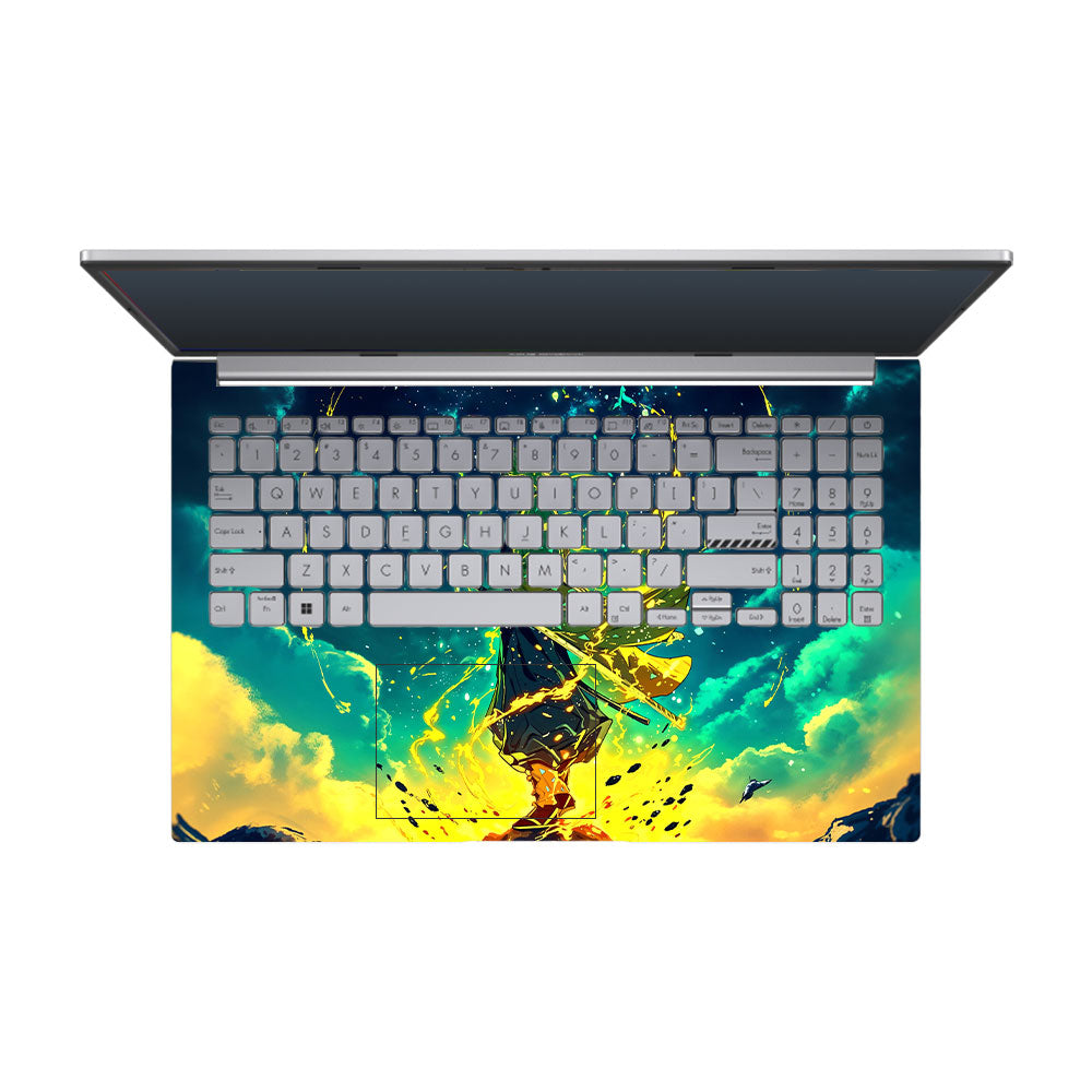 Zenitsu Thunder God Asus Vivobook 15 X1504ZA Laptop Skin