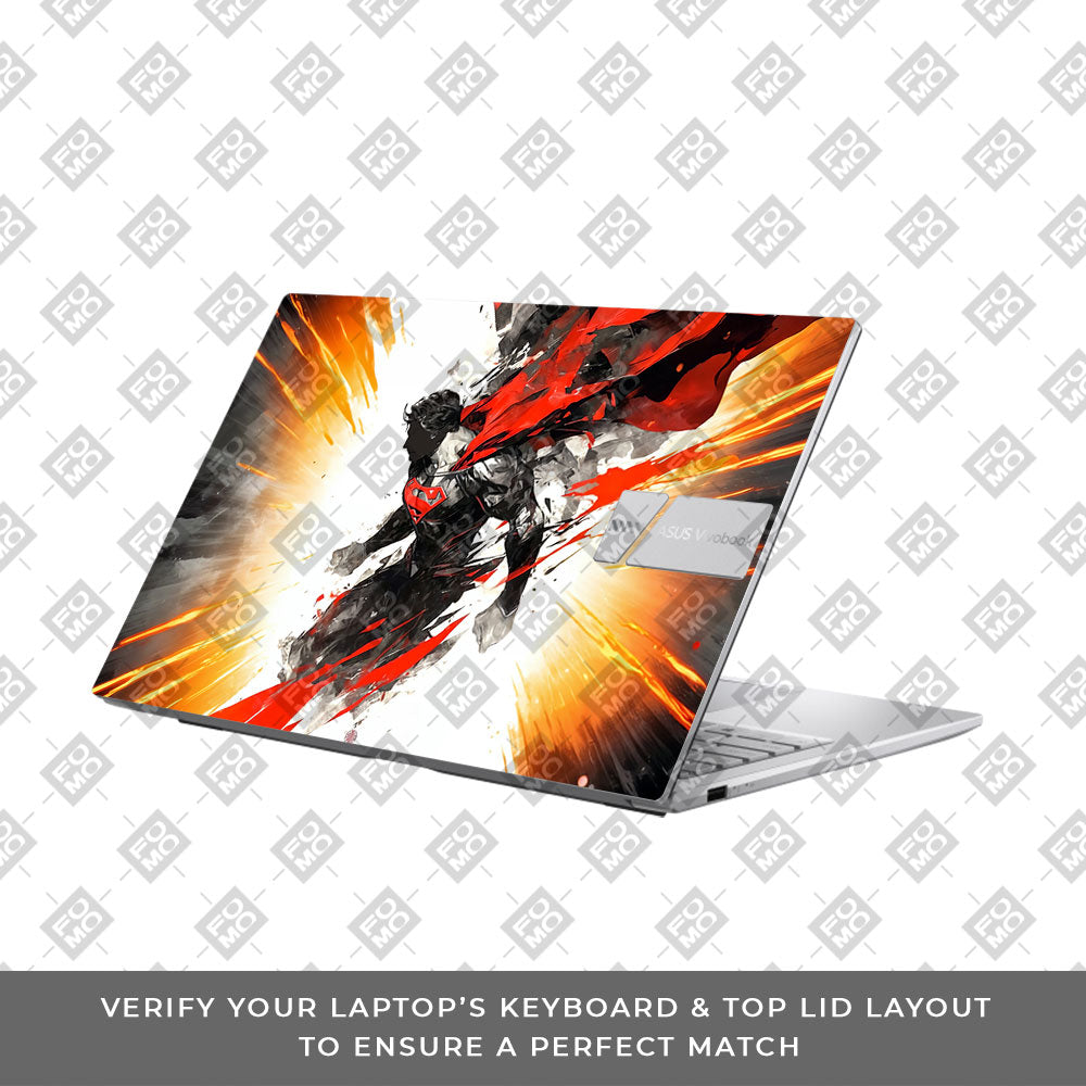 Superman Ascension Asus Vivobook 15 X1504ZA Laptop Skin