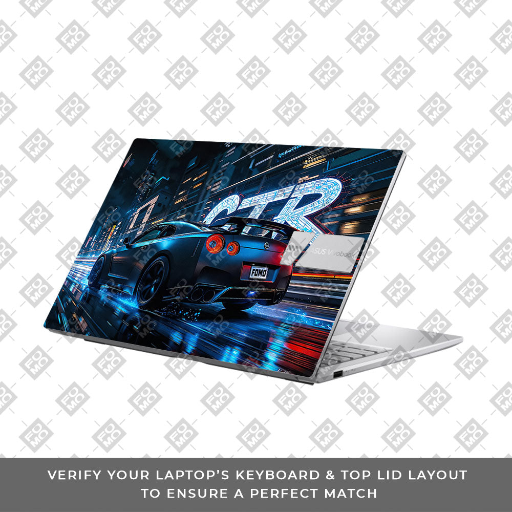 Neon GTR Nights Asus Vivobook 15 X1504ZA Laptop Skin