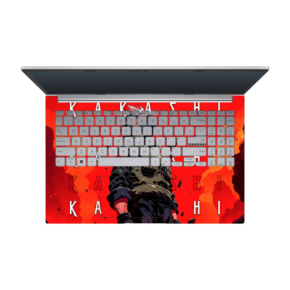 Kakashi Hatake Inferno Asus Vivobook 15 X1504ZA Laptop Skin