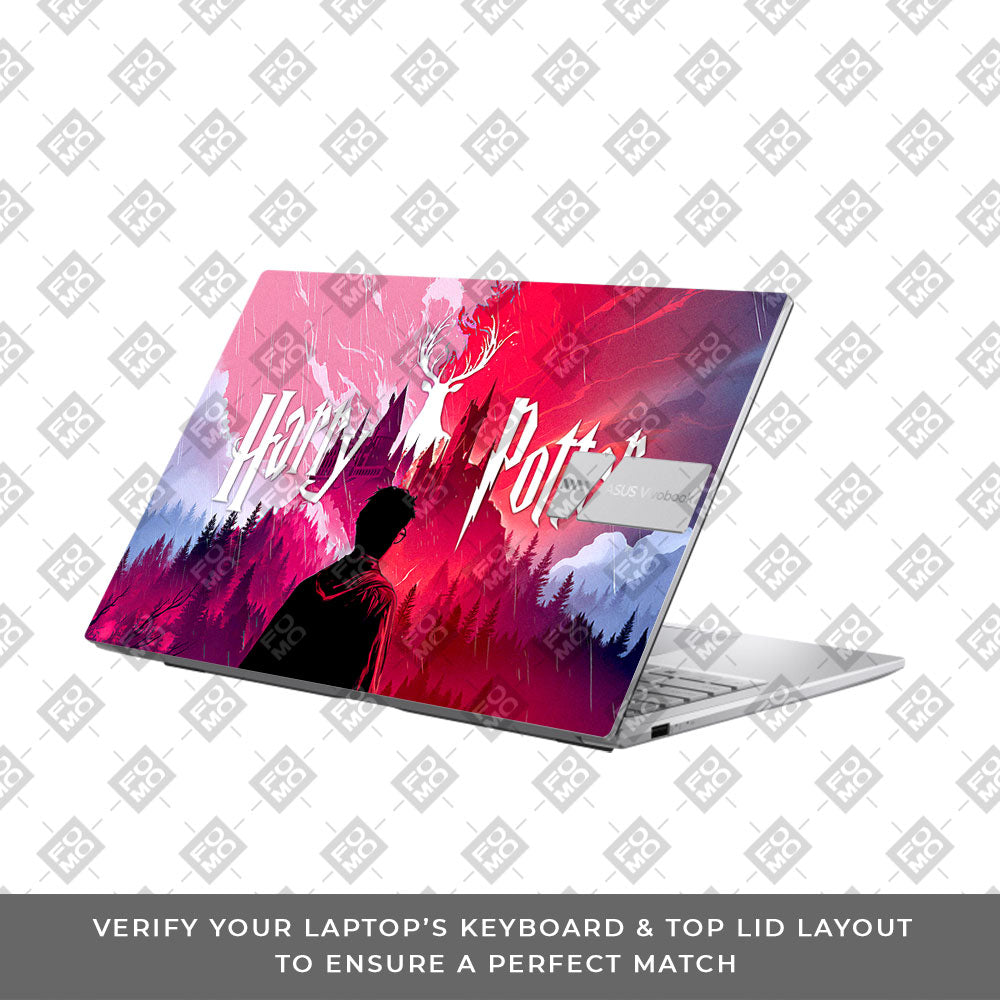 Harry Potter Magical Hogwarts Asus Vivobook 15 X1504ZA Laptop Skin