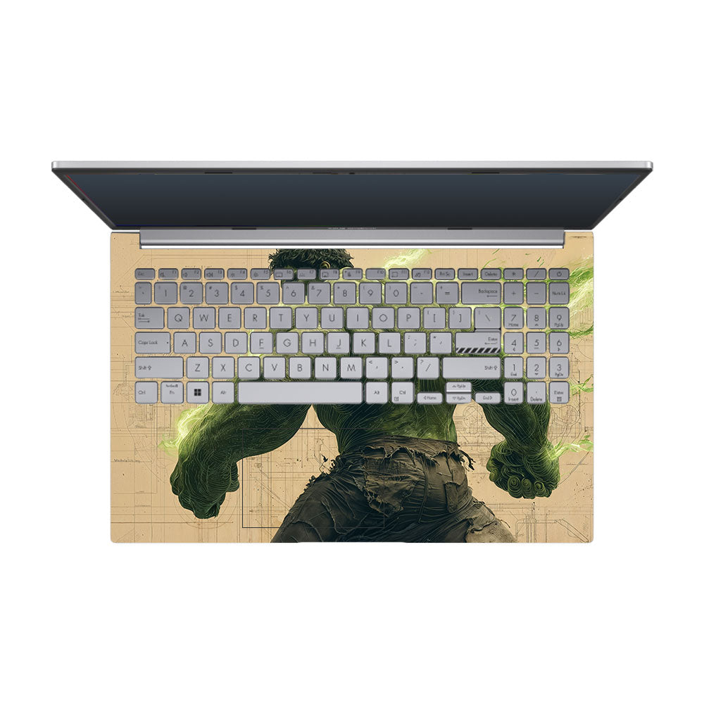 Hulk Unleashed Asus Vivobook 15 X1504ZA Laptop Skin