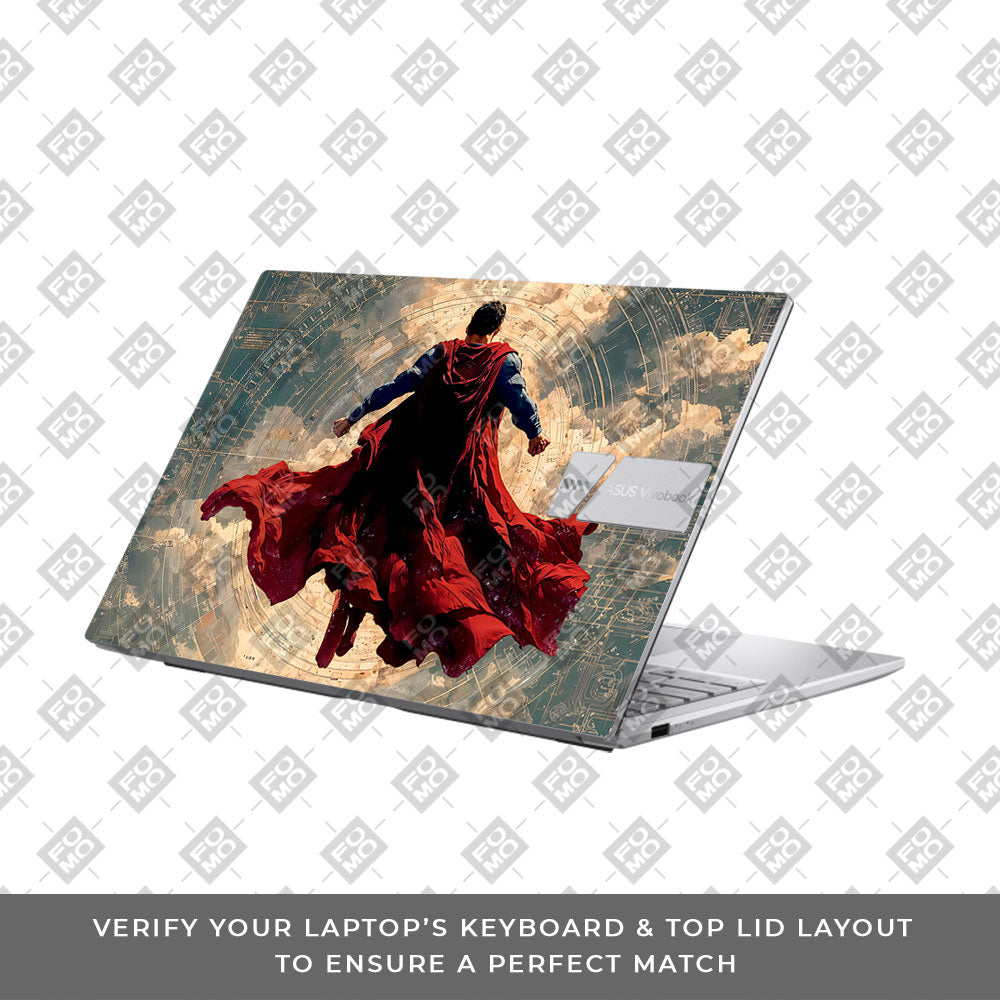 Superman Ascends Asus Vivobook 15 X1504ZA Laptop Skin